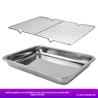 Yolecen vente en gros carré 304 & 201 cadre en acier inoxydable eau et huile pain refroidissement support de cuisson