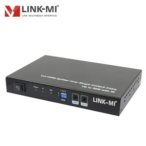 LINK-MI 1x4 HDMI SPLITTER 50m HD 1080p 3D EDID 4 Cổng Video Splitter 1 đến 4 Splitter Extender