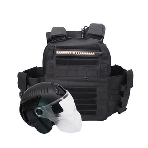 Realistische CS-Überlebensspiele Outdoor Taktisches Ausrüstungsset V8 Plastik Einmodus Wasserkugel-Sensorweste und Helm für Alle Jahreszeiten - Product Image 3