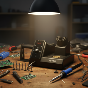 Kit de estación de soldador con pantalla digital de 80W con 5 puntas de hierro - Product Image 2