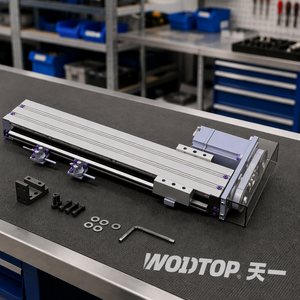 Módulo Lineal de Alta Precisión WDKK86-240, Recorrido de 240 mm, Accionado por Rodamiento de Bolas, Robot de Eje Único - Product Image 3