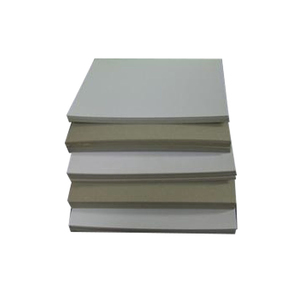 Perfecto para álbumes de recortes Tablero dúplex laminado de 2,5mm con parte superior blanca Parte posterior gris - Product Image 6