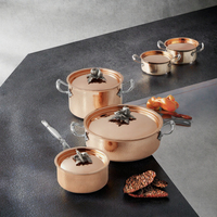 Plat à soupe carré en verre ambré, résistant à la chaleur, pour cuisine, grand plat de service en verre pour la maison