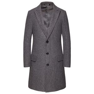 Nuovo Design MTM su misura trench in lana da <span class=keywords><strong>uomo</strong></span> in <span class=keywords><strong>cashmere</strong></span> personalizzato fatto a mano lungo <span class=keywords><strong>cappotto</strong></span> invernale da <span class=keywords><strong>uomo</strong></span> in lana <span class=keywords><strong>cappotto</strong></span> da <span class=keywords><strong>uomo</strong></span> - Product Image 2