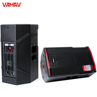 VAMAV NOVA AX12 Altavoz de rango completo 700W RMS 1400W Pico 12'' Activo de madera para escenario Sistema de sonid