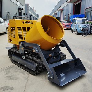 Hot bán của nhà sản xuất loại mới Crawler trộn bê tông xe tải mini di động trộn bê tông với máy bơm lõi & thành phần động cơ - Product Image 2