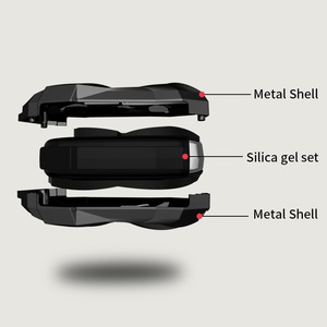 Adatto per portachiavi Cover protettiva per auto portachiavi <span class=keywords><strong>Honda</strong></span> Civic CR-V HR-V accordo giada Crider odissea 2015-2018 - Product Image 5