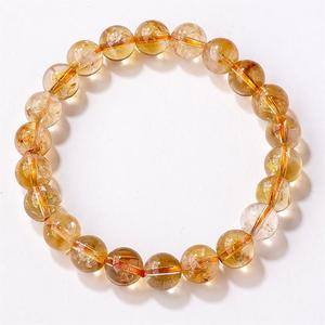 2024 hecho a mano piedra preciosa de cristal curativo Natural 8 Mm pulsera de cuentas redondas pulseras de joyería de moda - Product Image 4