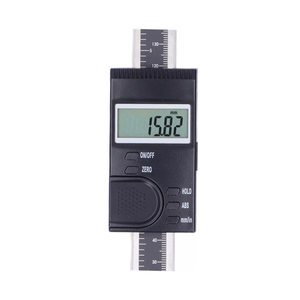 LCD 화면 디스플레이가있는 0-200mm 스테인리스 스틸 유연한 눈금자 선형 스케일 측정 ± 0.02mm 정확도 - Product Image 2