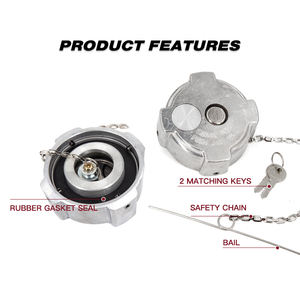 Tapa de combustible diésel con bloqueo de aluminio 3 " - 1/4 Turn Fuel Tanks Cover Piezas de repuesto - Product Image 3