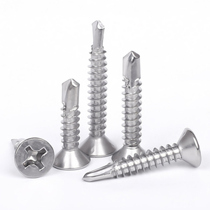 <span class=keywords><strong>Viti</strong></span> da incasso a croce a <span class=keywords><strong>testa</strong></span> piatta <span class=keywords><strong>svasata</strong></span> in acciaio inossidabile vite autoperforante Din7504P - Product Image 2