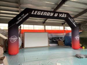 Gerbang Acara Tiup Bersegel, Inflatable Iklan PVC yang Diperkuat dengan Titik Angkur yang Diperkuat untuk Promosi Pameran - Product Image 4