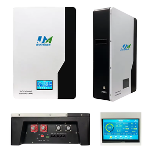 ระบบกักเก็บพลังงานภายในบ้านแบบติดผนัง Powerwall 48V 100AH/200AH 10KWH/5KWH แบตเตอรี่ลิเธียมไฮบริดกริด JM-W-51.2V100Ah 5 K - Product Image 2