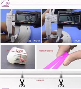 ไฟนีออน LED หลากสี/ปรับความสว่างได้ 10 เมตร ตัวเรือนซิลิโคน ทนทาน ได้รับการรับรองมาตรฐาน CE สำหรับตกแต่งงานปาร์ตี้และโลโก้นีออน - Product Image 5