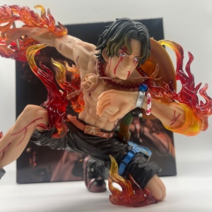 Figura de Colección de One Piece, Serie Resonance, PT Fire Emperor Ace, Estatua con Daños de Batalla, Modelo de Escritorio, Decoración, Venta al por Mayor - Product Image 2