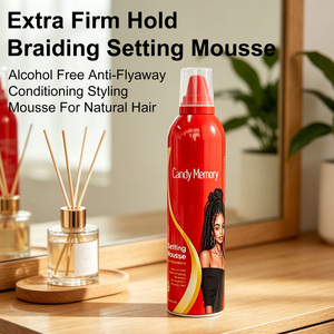 <span class=keywords><strong>Mousse</strong></span> Coiffante Marque Blanche pour <span class=keywords><strong>Cheveux</strong></span> <span class=keywords><strong>Bouclés</strong></span> 4C – Anti-Frisottis, Fixation Forte, Volumisante pour <span class=keywords><strong>Cheveux</strong></span> Noirs - Product Image 3