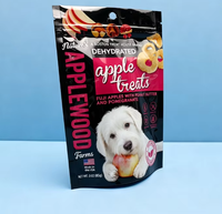 Emballage alimentaire pour animaux de compagnie avec finition brillante, sachet Doypack autoportant avec fenêtre transparente et fermeture à glissière refermable