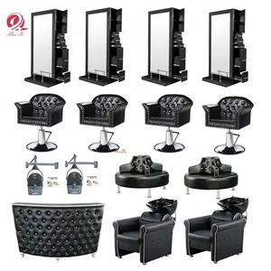High quality wholesale salon equipment sets styling pink cheap barber chair for sale