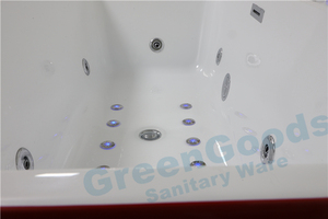 Bañera de hidromasaje de acrílico de lujo para 1 persona, chorros, Spa, para <span class=keywords><strong>el</strong></span> hogar - Product Image 6