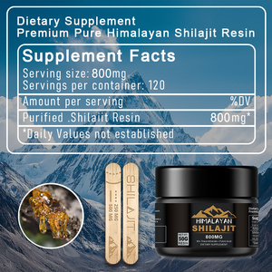 Extrait de <span class=keywords><strong>Shilajit</strong></span> de l'Himalaya naturel pur résine de <span class=keywords><strong>Shilajit</strong></span> liquide d'acide fulvique 50g - Product Image 4