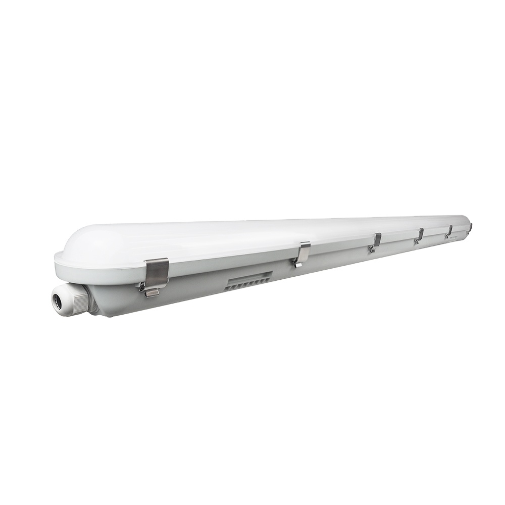 CE ROHS Сертификация 3CCT IP66 IK08, труба для мастерской 120LM/W, арматура 4 фута, светодиодная лампа с тремя светодиодами