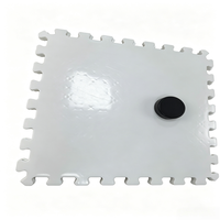 ZSPE Super Smooth Portable Ice Hockey Training Board Shooting Pads Synthetic Ice Floor Tiles for Commercial and Home Use