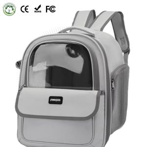 Tas Oxford pembawa hewan peliharaan portabel, tas pembawa hewan peliharaan untuk kucing ruang besar antilembap - Product Image 1