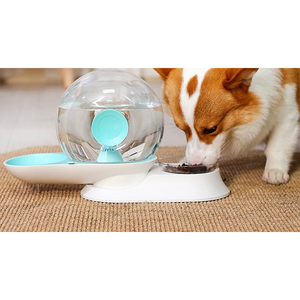 Distributeur d'eau automatique pour animaux de compagnie, design escargot ABS, 3L, pour chats ou chiens, OEM/ODM - Product Image 1