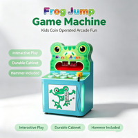 Mini machine de jeu électrique d'intérieur « Le Marteau Anti-Taupe » avec accepteur de billets, version anglaise, pour centres de divertissement