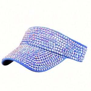 Gorra de Visera con Pedrería Brillante para Mujer, Moda Verano, Deportiva, para Golf - Product Image 4