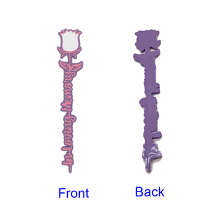 Qualisub Rose in Silicone Personalizzabili per Sublimazione 205x39mm Alla Moda per Regalo di San Valentino in Memoria Amorevole - Product Image 3