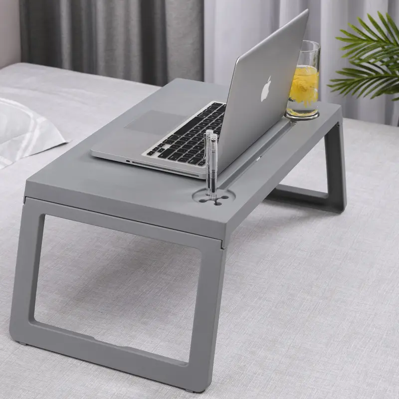 पोर्टेबल बिस्तर पढ़ने स्टैंड Foldable आलसी लैपटॉप की मेज