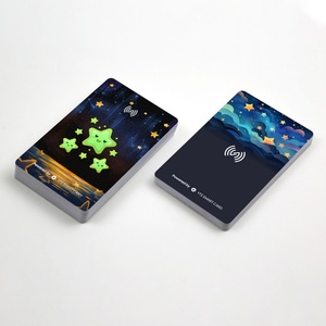 Tarjetas de Visita Personalizadas YTS, Luminosas, de Lujo, de PVC, Tarjetas en Blanco, Tarjetas NFC LED - Product Image 1
