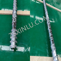 Barril de tornillo nitrurado DE FÁBRICA DE Zhejiang Zhoushan para máquina de soplado de película plástica personalizada