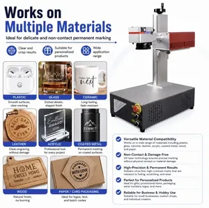 Machine de marquage laser UV portable Wdotmark Crs 5W pour verre, plastique, acrylique - Product Image 4