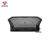 TEYOTE Accessoires Extérieurs Modifiés Grille Avant Noire Compatible avec HYUNDAI Palisade 19-22 Améliorée