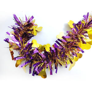 Guirnalda de oropel a la venta Adorno de árbol de Navidad para guirnalda de Navidad <span class=keywords><strong>natal</strong></span> - Product Image 6