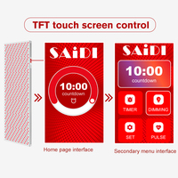 Nuevo Diseño, Panel de Terapia de Luz Roja de Cuerpo Completo, Lámpara de Terapia Física de Luz Roja Horizontal y Vertical con Enchufe Estadounidense