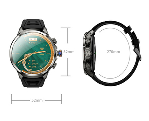 Wonlex più recente 8.1 per adulti Android Smart Watch 4G SIM Card 1.85 pollici con schermo AMOLED salute Tracker Smart Watch con <span class=keywords><strong>Google</strong></span> <span class=keywords><strong>Play</strong></span> - Product Image 6