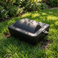 Boîte de contrôle des rongeurs en plastique solide, station d'appât pour souris, écologique, pour usage commercial, agricole et domestique
