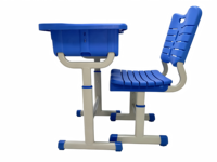 Chaise d'étudiant en plastique imperméable empilable, mobilier scolaire, ensemble de bureaux de classe bon marché, vente en gros