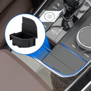 Boîte de rangement de <span class=keywords><strong>console</strong></span> <span class=keywords><strong>centrale</strong></span> avant en matériau ABS pour <span class=keywords><strong>BMW</strong></span> <span class=keywords><strong>1</strong></span> 2 3 4 X3 X4 X5 X6 F40 F44 G20 Kits intérieurs LHD RHD Position arrière - Product Image 4