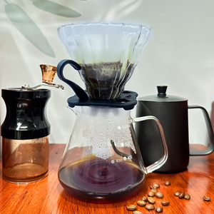 In Stock Coffee <b>Maker</b> Accessories Set Outdoor Travel Manual Grinder Coffee Drip Pot Kettle Pour Over Coffee Bag Gift Sets - Product Image 3