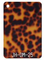 Plaques en acrylique imitation écaille de tortue en gros, panneaux en plastique haute brillance pour la décoration de meubles et l'artisanat