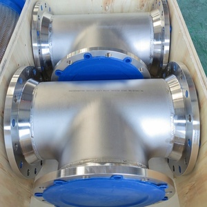 10 inch mặt bích kết nối phụ kiện SS304 SS316L thép không gỉ đôi Mặt bích Ống ngắn. - Product Image 6