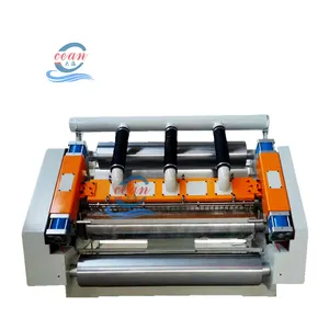 Discount price single face e flute corrugating processing machinery cardboard single facer machinery