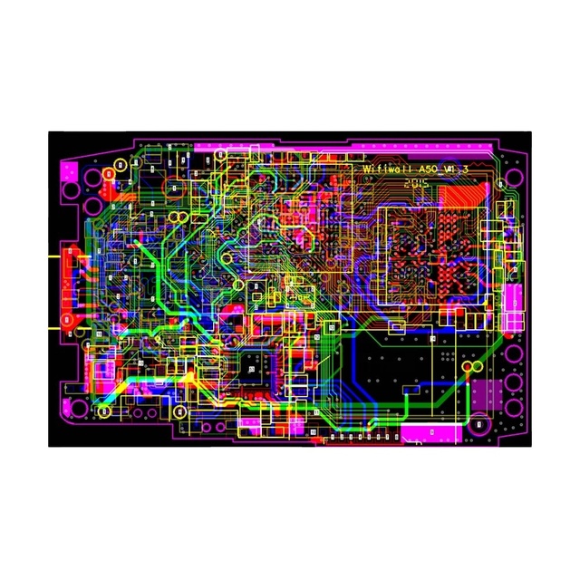 Custom Multilayer Printed Circuit Boards (OSP) Design Service for Smartphone PCB Model Number
