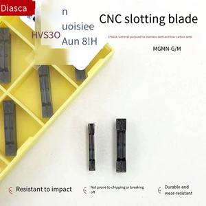 شفرات كربيد MGMN150 وMGMN200-<span class=keywords><strong>M</strong></span> وMRMN200-T وMGMN400 للتجويف قابلة للتخصيص مع دعم OEM - Product Image 2