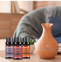 Ensemble d'huiles essentielles de Noël 6 bouteilles d'huiles de parfum de vacances coffret cadeau pour diffuseur senteurs de maison