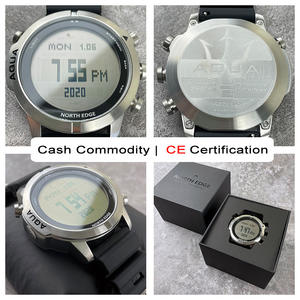 North Edge Heren Professionele Duikcomputerhorloge Duiken Ndl 300M Duikhorloges Hoogtemeter Barometer Kompas Aqua - Product Image 3